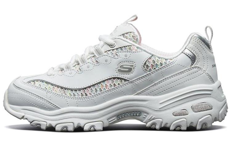 Skechers D'lites 1.0 Sneaker Gs White Women's