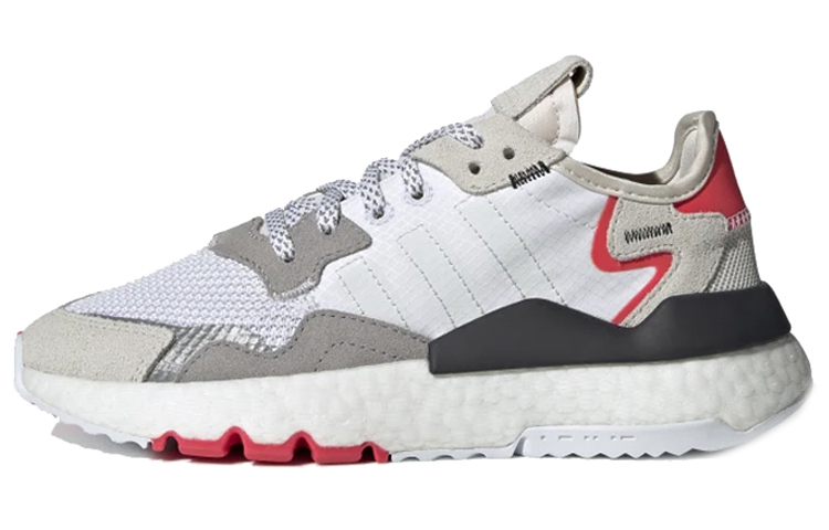 Adidas Originals Nite Jogger J 'White Shock Red' Gs