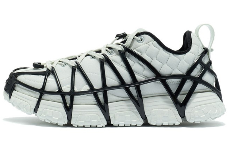 LiNing MIX ACE Low Top Casual Shoes Men's Frost White Black