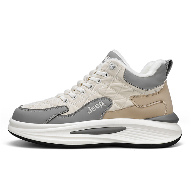 Jeep Mid-Top Casual Shoes Men's Gray