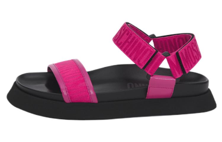 MOSCHINO Strap Sandals Women's Rose Red