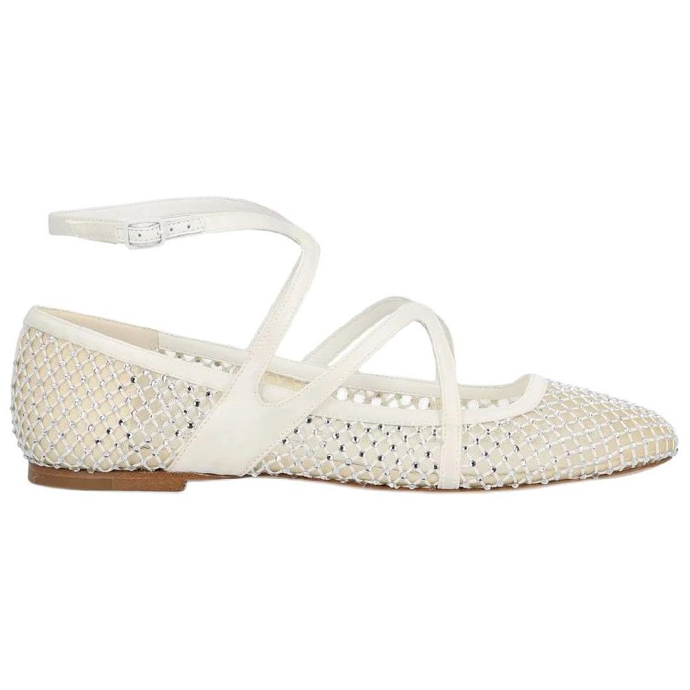 Jimmy Choo Astoria Casual Single Shoes Women's White