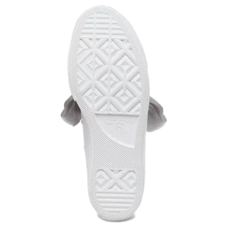 Converse Chuck Taylor All Star Anti-Slip Wear-Resistant High-Top Skateboard Shoes Unisex Silver