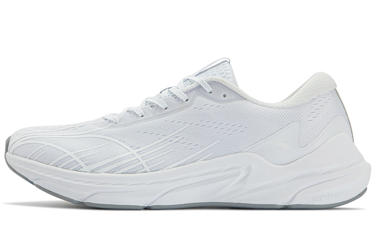 361° Fei Ren Running Shoes Men Low-Top 361 Degrees White/Cool Mist Gray