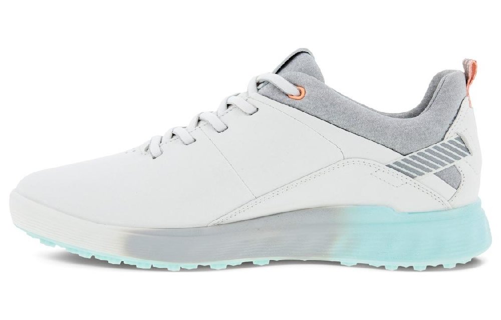 Ecco Golf Shoes Women's Low-Top Gray White