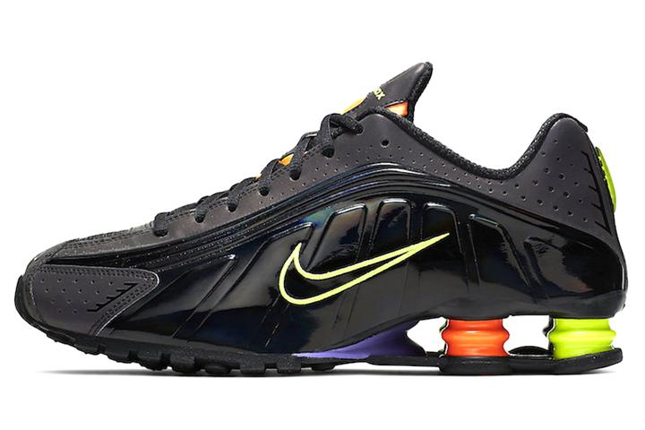 Nike Shox R4 Gel Black Neon