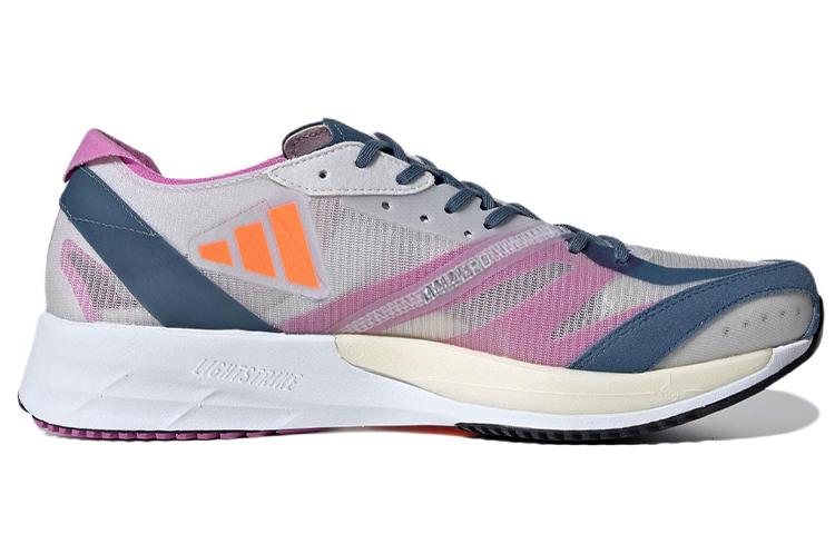 Adidas Adizero Adios 7 Dash Grey Solar Orange Wonder Steel купить в интернет-магазине Yoocart с быстрой доставкой по России.