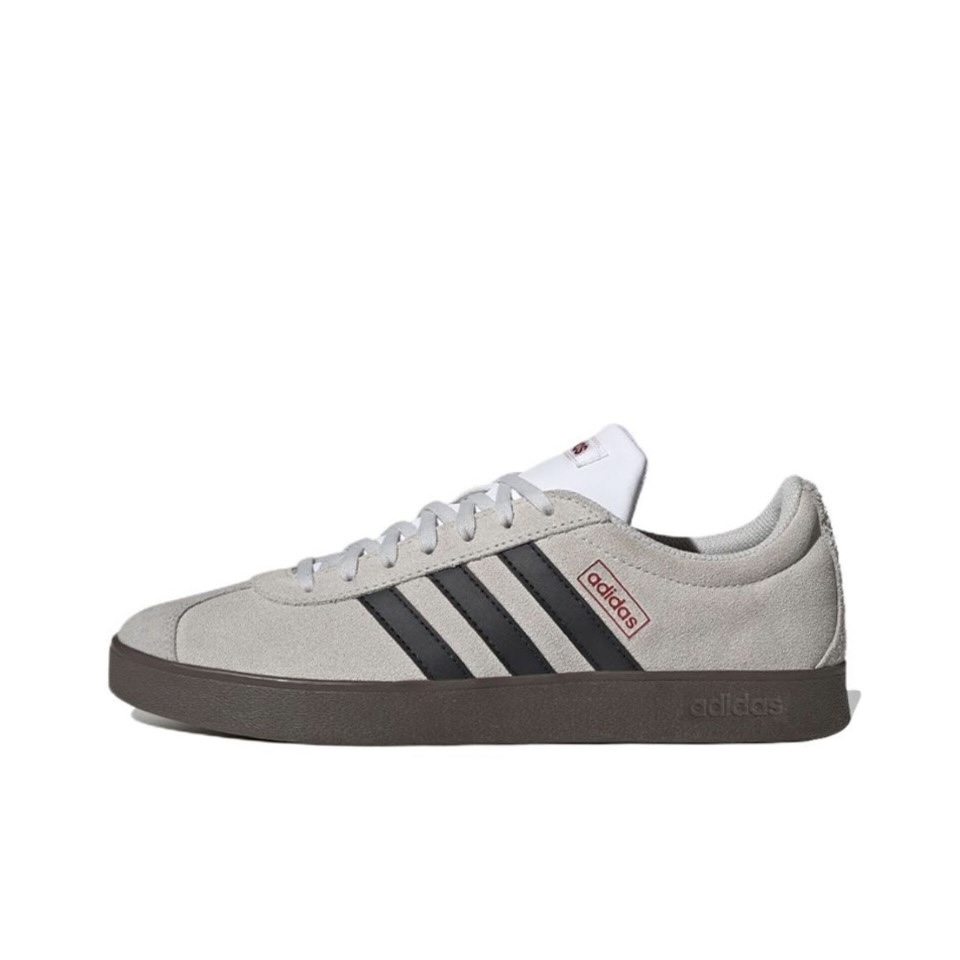 Adidas Neo VL Court 2.0 Anti-Slip Wear-Resistant Low-Top Skateboard Shoes Unisex Brown Black