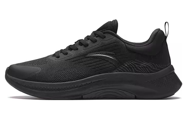 Anta God Walk 5 Cushioning Wear-Resistant Low-Top Training Shoes Men's Black
