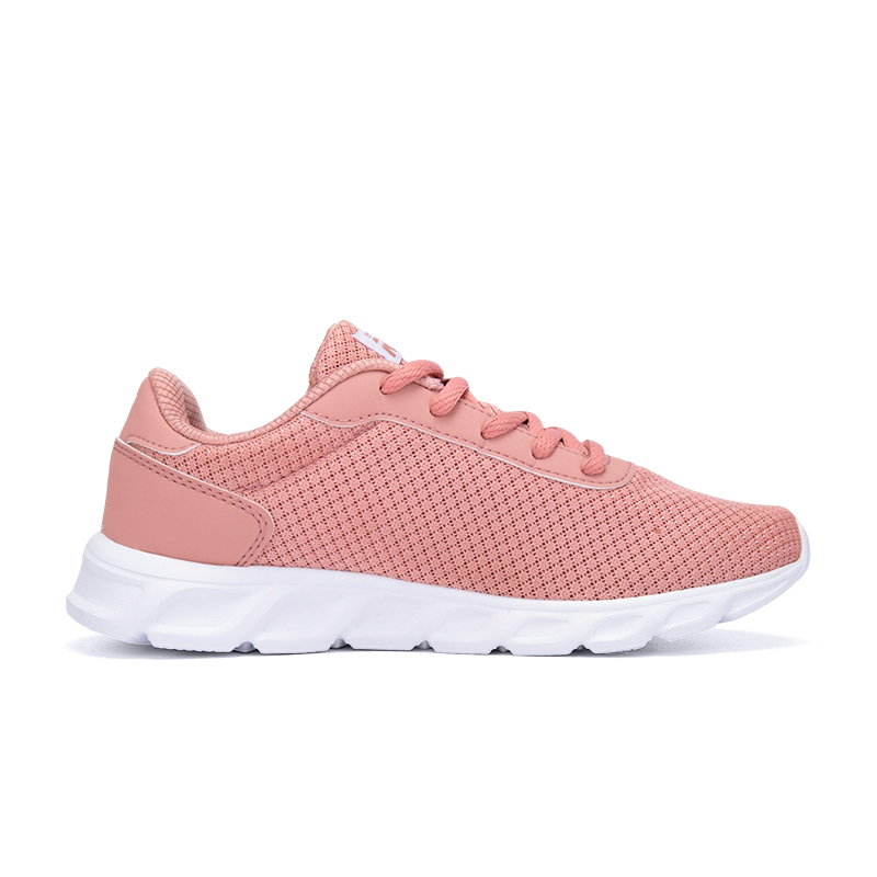 361° Cushioning Wear-Resistant Low-Top Casual Running Shoes Women's Pink White