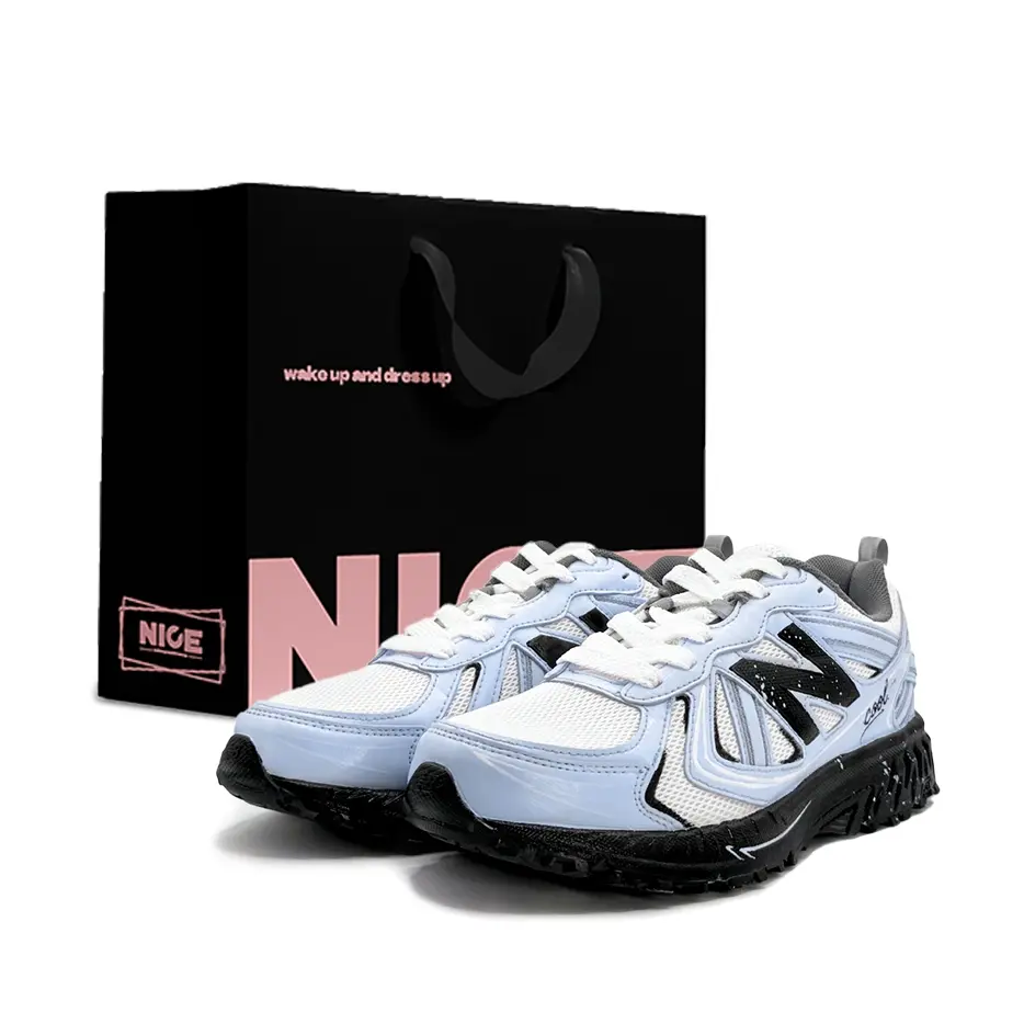 New Balance Ice Blue Star Shoes Low top Casual Shoes Unisex