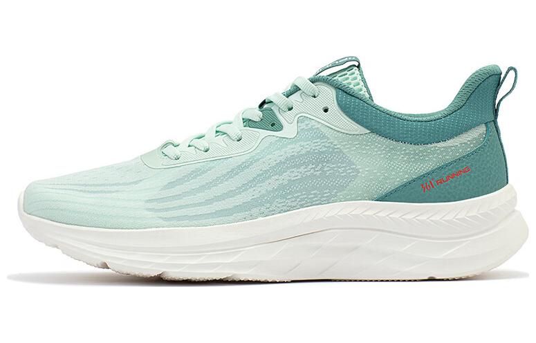 361° Cushioning Anti-Slip And Wear-Resistant Low-Top Running Shoes Men's Green White