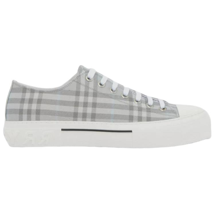 Burberry Vintage Check Cotton Sneakers Grey
