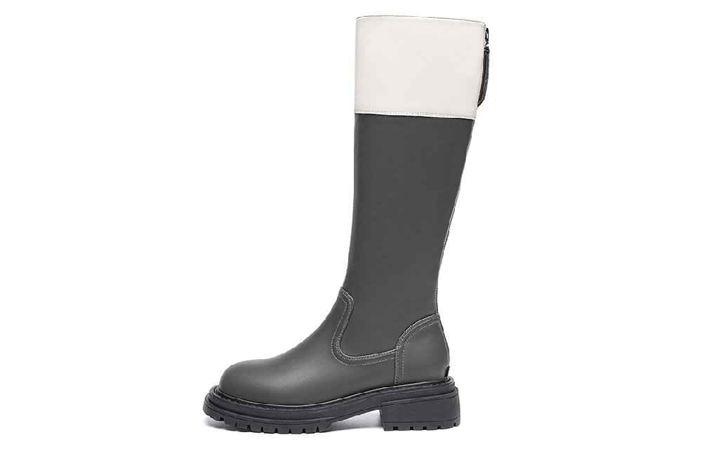 EBLAN Knee high Boots Women's Gray