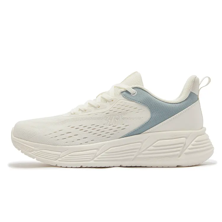 361° Slip Resistant, Abrasion Resistant, Breathable Low Top Running Shoes Men's White Mist Blue