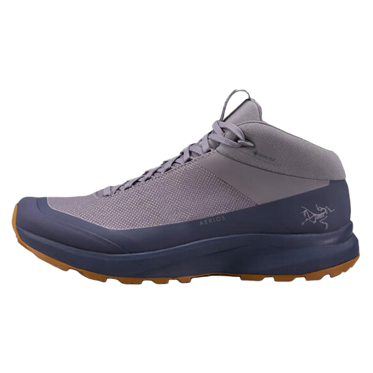Arcteryx Aerios FL Mid Top Hiking Shoes Men's Gray Blue