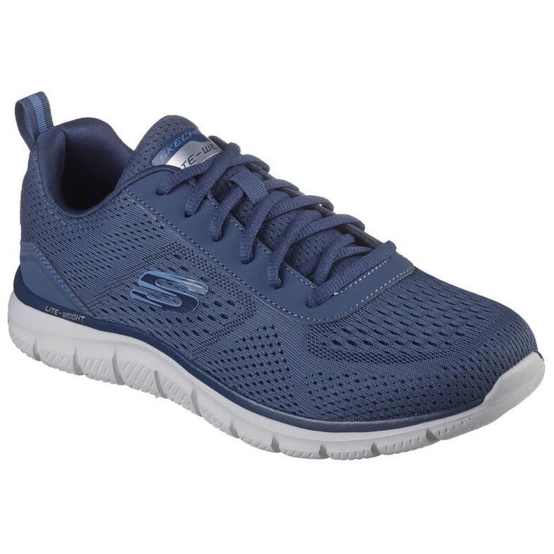 Skechers Skechers Track Breathable And Wear-resistant Low-Top Casual Shoes Men's Blue купить в интернет-магазине Yoocart с быстрой доставкой по России.