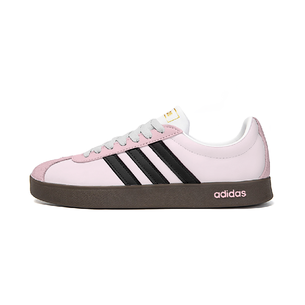 Adidas VL Court 2.0 Skateboard Shoes Unisex Low top Pink/Black