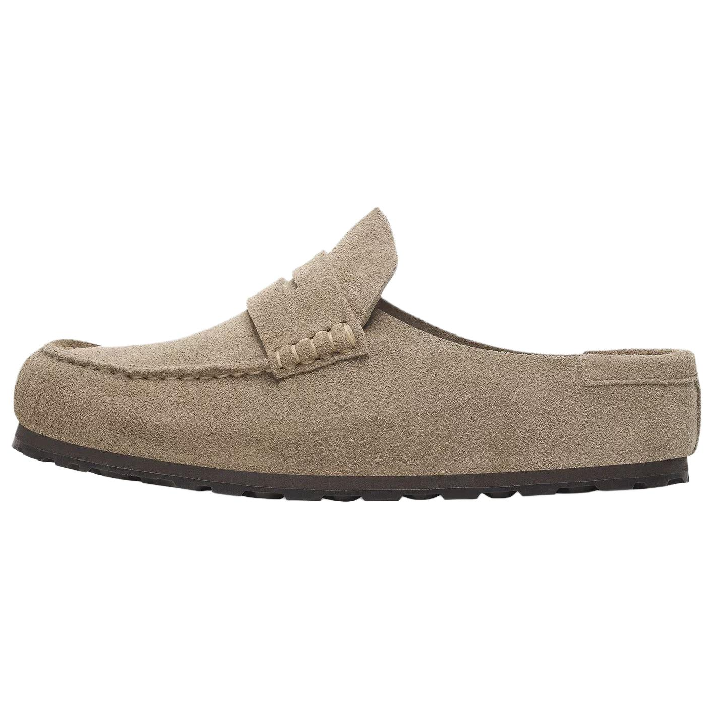 Birkenstock Suede Penny Flat Mules