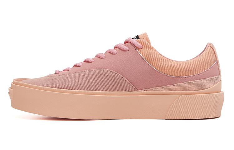 EQLZ EQUALIZER Fault Anti-Slip Wear-Resistant Low-Top Skateboard Shoes Unisex Pink Misprint