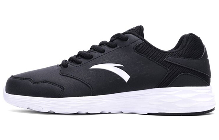 Anta Slip Resistant, Abrasion Resistant, Waterproof, Lightweight Low top Casual Shoes Men's Black White