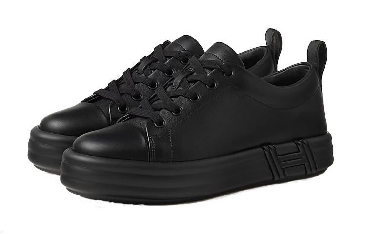 HERMES Happy Low top Casual Shoes Women's Black купить в интернет-магазине Yoocart с быстрой доставкой по России.