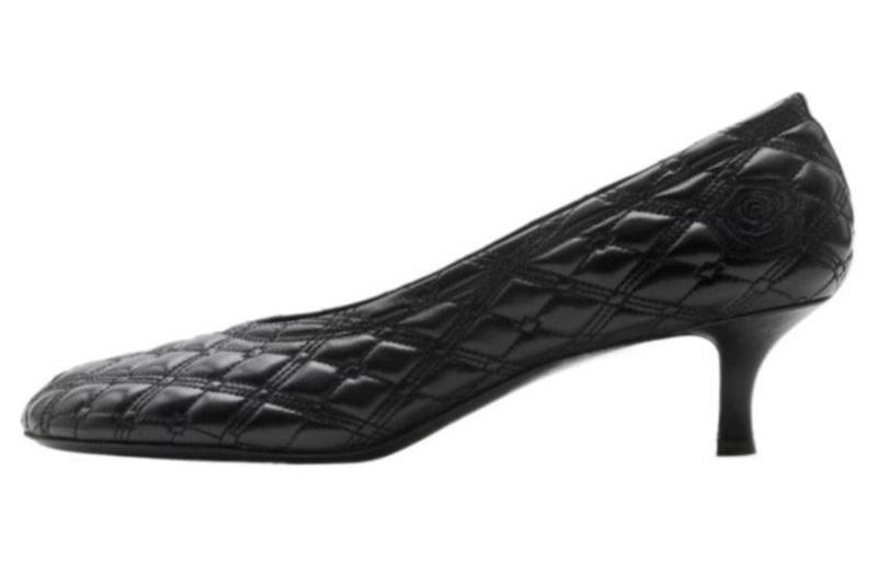 Burberry EKD Baby 45mm Leather Pumps
