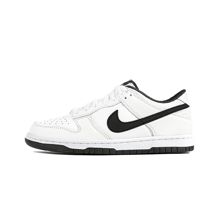 Nike Dunk Cushioning Abrasion Resistant Lightweight Low Top Skateboard Shoes Unisex White