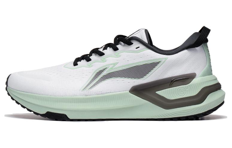 LiNing YueYing 3.0 Cushioning Anti-Slip And Wear-Resistant Low-Top Running Shoes Men's White Green