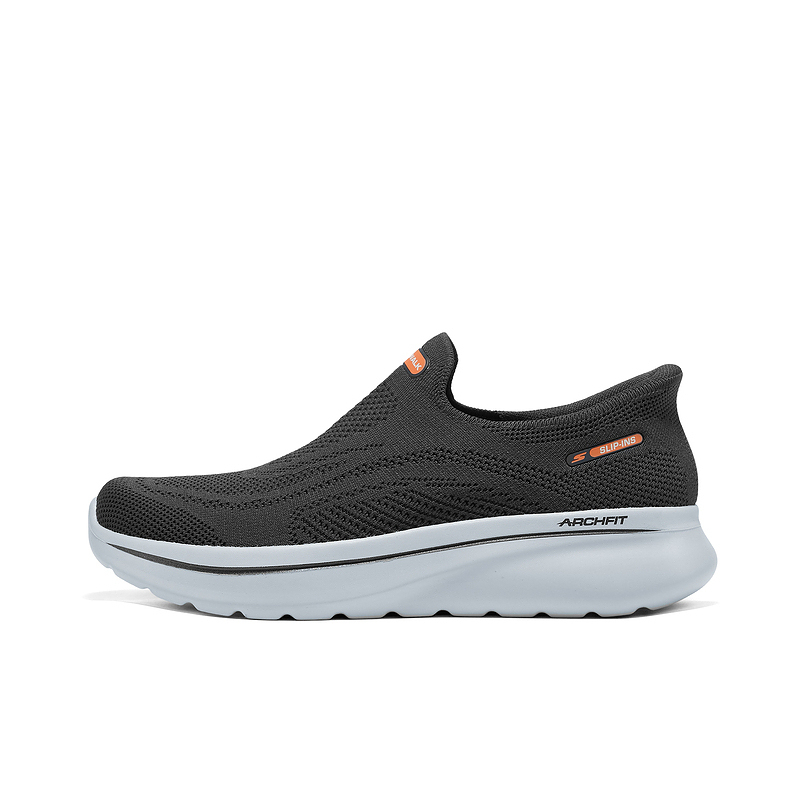 Skechers MEN'S GO WALK Low Top Casual Shoes Men's Black