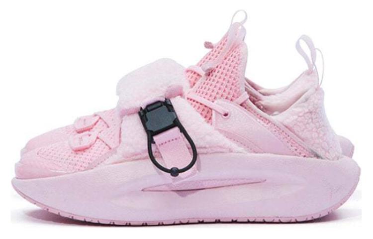LiNing Cloud Travel 䨻 Shock-Absorbing Non-Slip Wear-Resistant Breathable Balanced Low-Top Casual Shoes Women's Pink