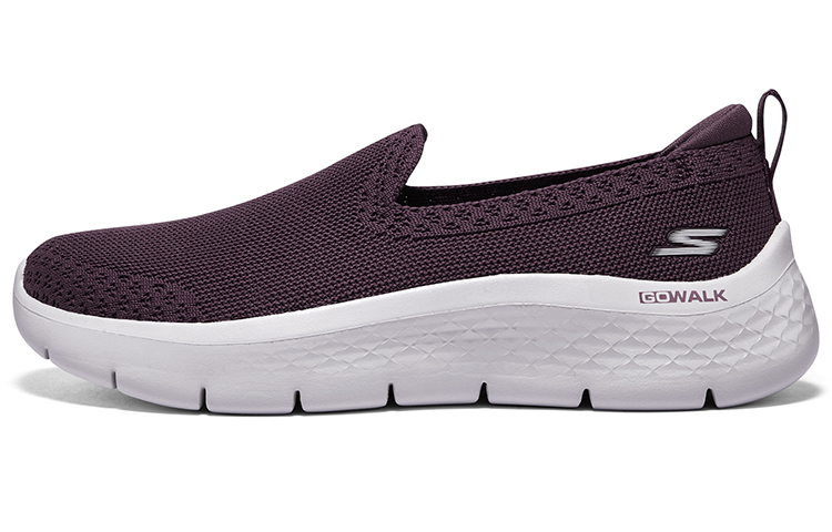 Skechers Go Walk Fle Low Top Casual Shoes Women's Purple