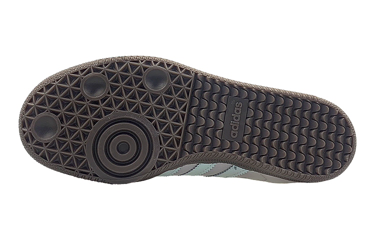 Adidas Originals Samba Low-Top Skateboard Shoes Unisex Gray Silver Green купить в интернет-магазине Yoocart с быстрой доставкой по России.