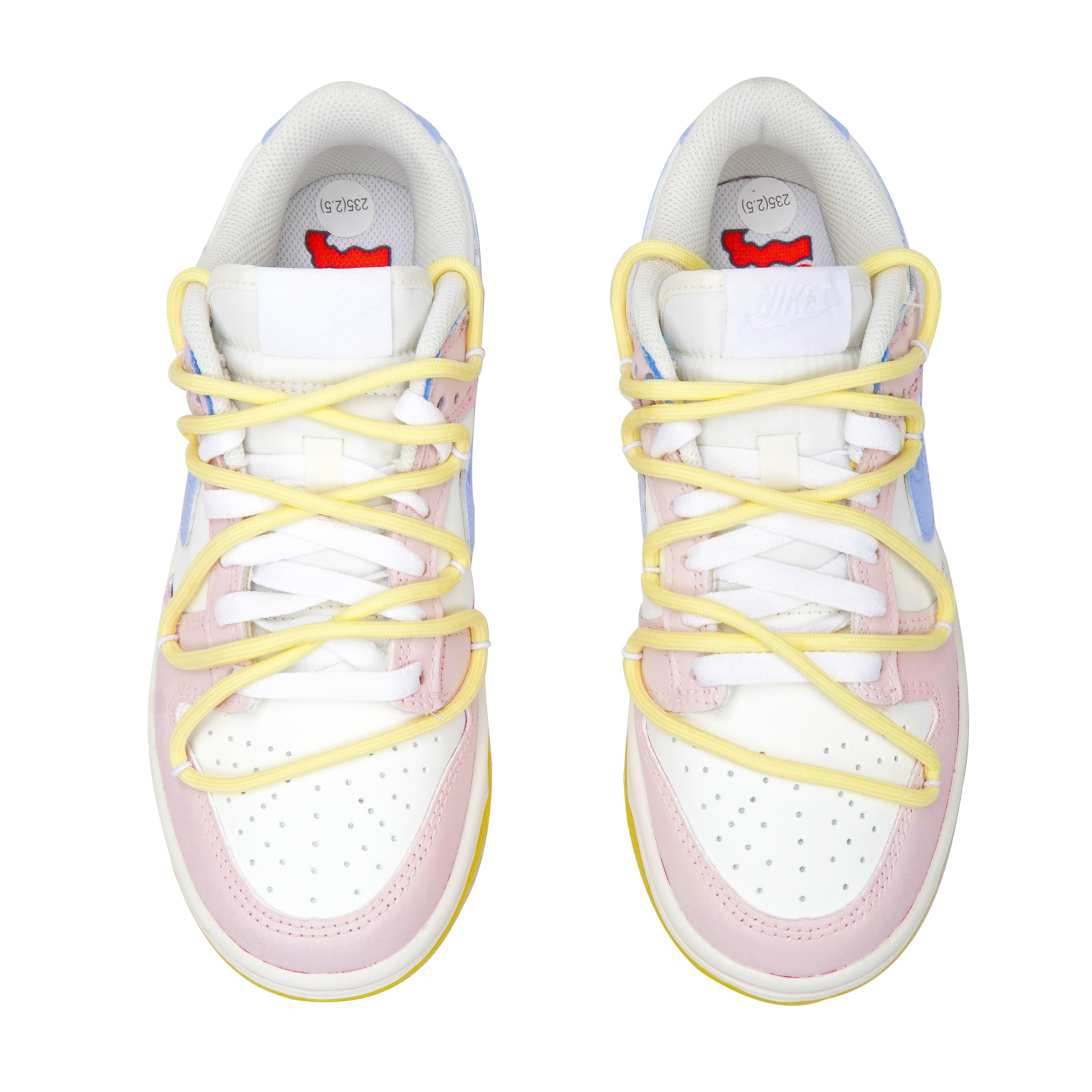 Nike Dunk Low Top Skateboard Shoes Women's Pink White купить в интернет-магазине Yoocart с быстрой доставкой по России.
