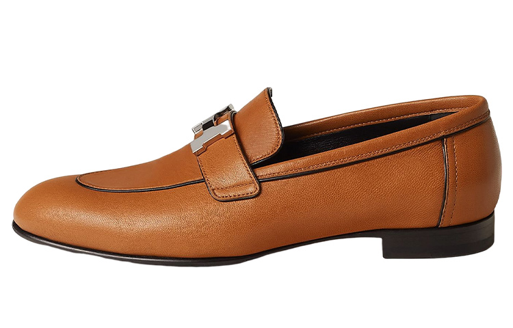 HERMES Paris Casual Single Shoes Women's Brown купить в интернет-магазине Yoocart с быстрой доставкой по России.