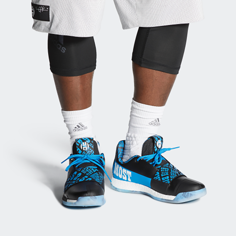 Adidas Harden Vol 3 Wanted 'Black Blue' купить в интернет-магазине Yoocart с быстрой доставкой по России.