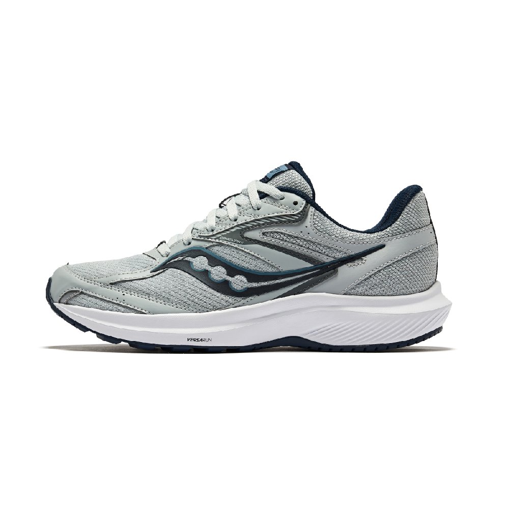 Saucony Low-Top Entry-Level Everyday Running Shoes Men's Gray Blue