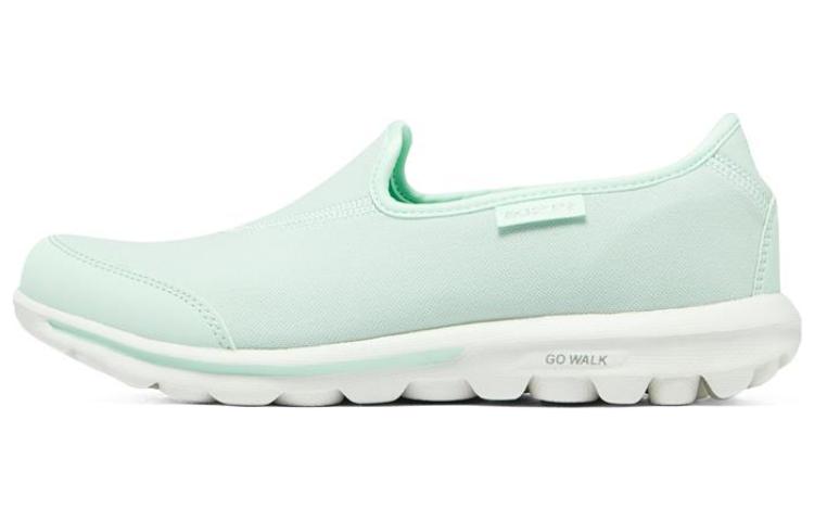 Skechers Go Walk Classic Anti Slip Wear Resistant Low Top Casual Shoes Women's Green