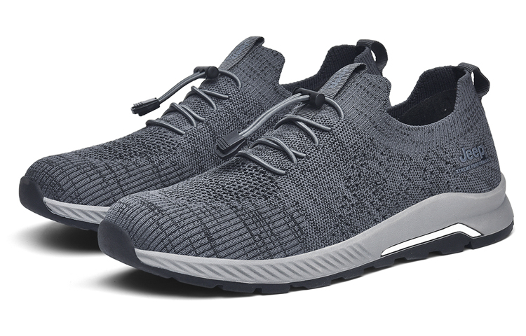 Jeep Low-Top Outdoor Shoes Men's Gray купить в интернет-магазине Yoocart с быстрой доставкой по России.