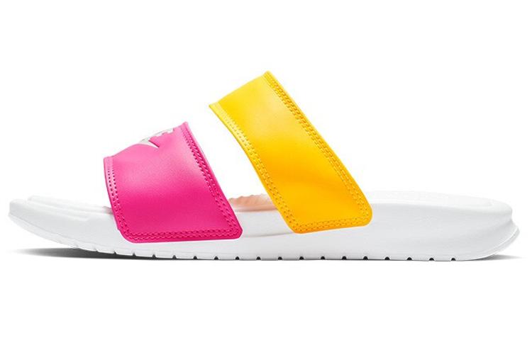 Nike Benassi Metallic Summit White Women's