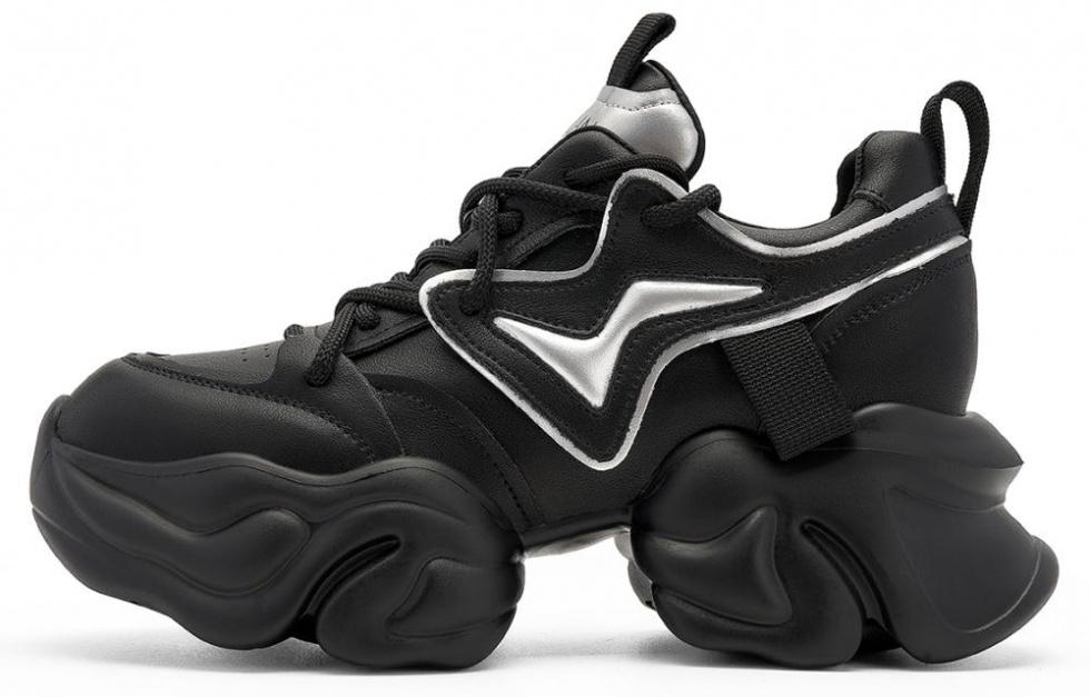 EBLAN Wear-Resistant High-Top Chunky Sneakers Women's