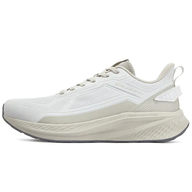 361° Abrasion Resistant Shock Absorbers Slip Resistant Low top Casual Running Shoes Men's Antarctic Gray Durable Gray