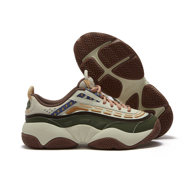 FILA FUSION FIRE Flame Shoes Low Top Vintage Basketball Shoes Women's Green купить в интернет-магазине Yoocart с быстрой доставкой по России.
