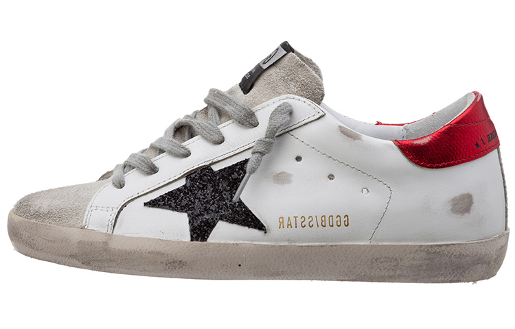 Golden Goose Super Star Low Top Skateboard Shoes Women's White
