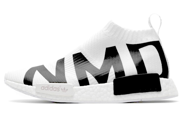 Adidas Nmd CS1 Bold Branding White Black