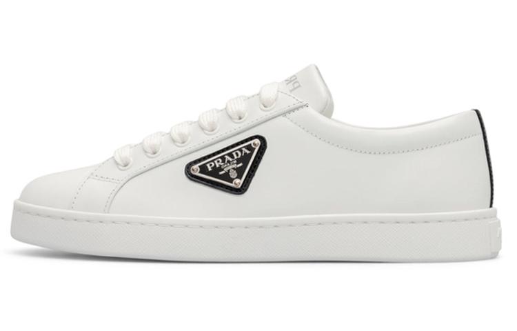 PRADA Leather Sneakers 'White' Women's