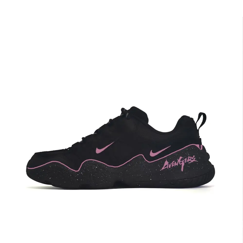 Nike Tech Hera Casual Shoes Unisex Low top Black, Purple