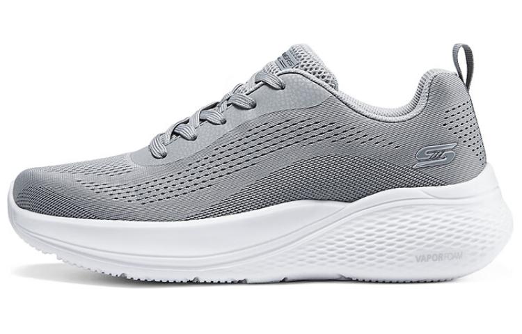 Skechers Bob's Cushioning Wear-Resistant Breathable Lightweight Rebound Low-Top Casual Shoes Men's Gray