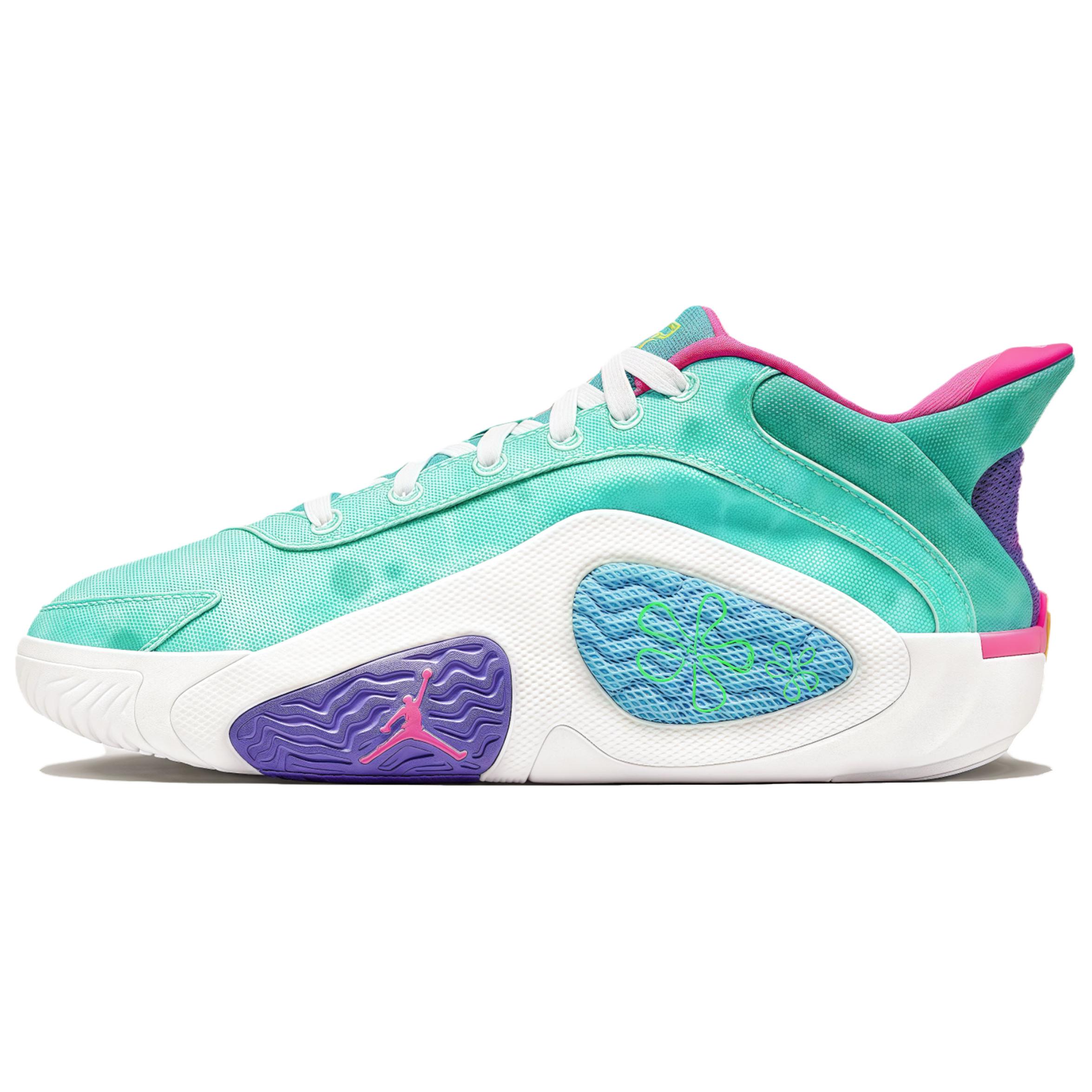 Jordan Tatum 2 Mid Top Basketball Shoes Unisex Emerald