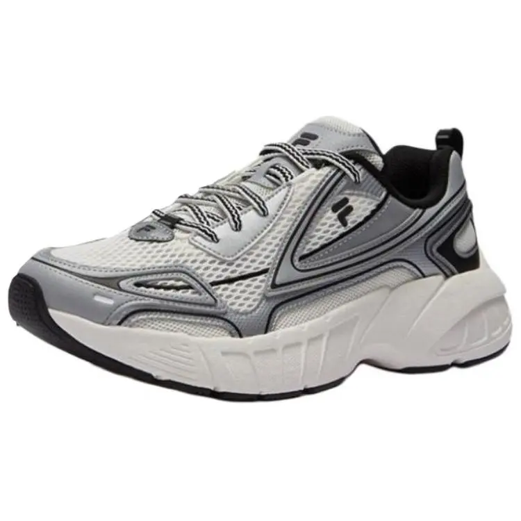FILA FUSION CRED Leader Low top Running Shoes Men's Silver Gray